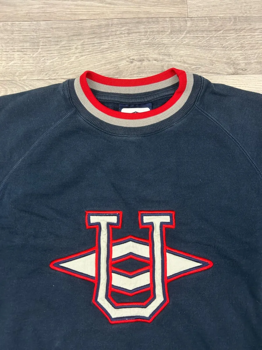 Vintage 90s Umbro Embroidered Sweatshirt Mens L - Image 3