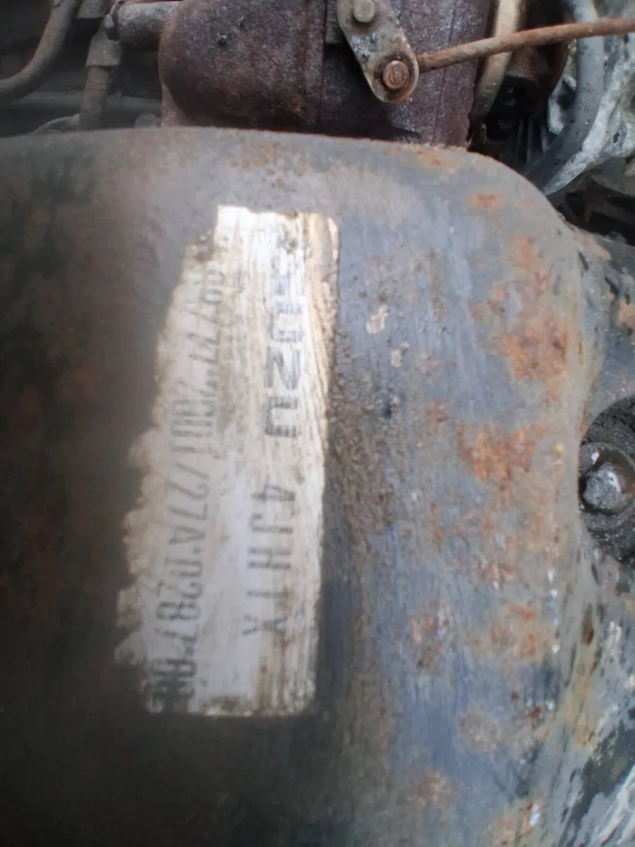 Isuzu 4jh1x 3.0 engine needed - Image 2