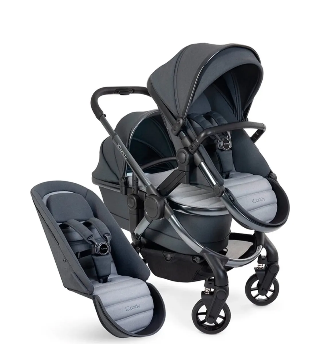 ICANDY Peach 7 - Double Pram - Image 1