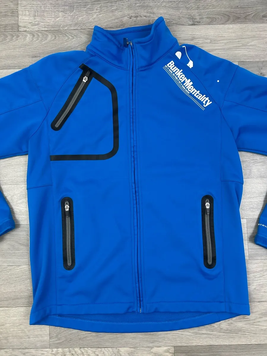 Bunker Mentality Golf Jacket Mens Medium - Image 2