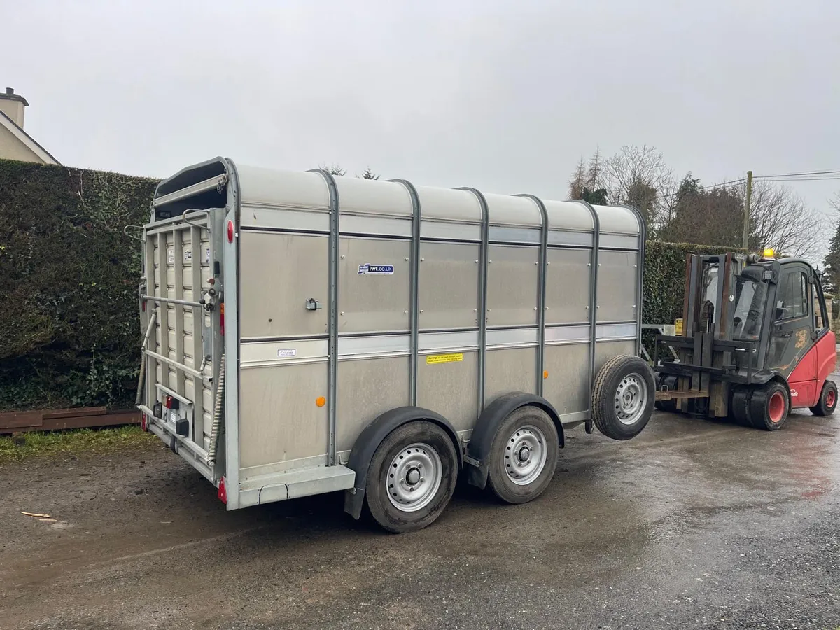 Ifor Williams TA510 Livestock Trailer 12’ x 6’ - Image 1