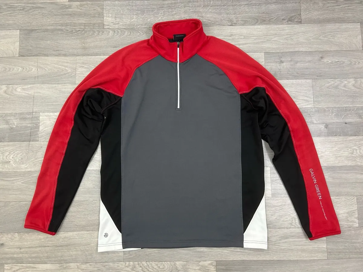Galvin Green Insula Fleece Half Zip Golf Jumper L - Image 1