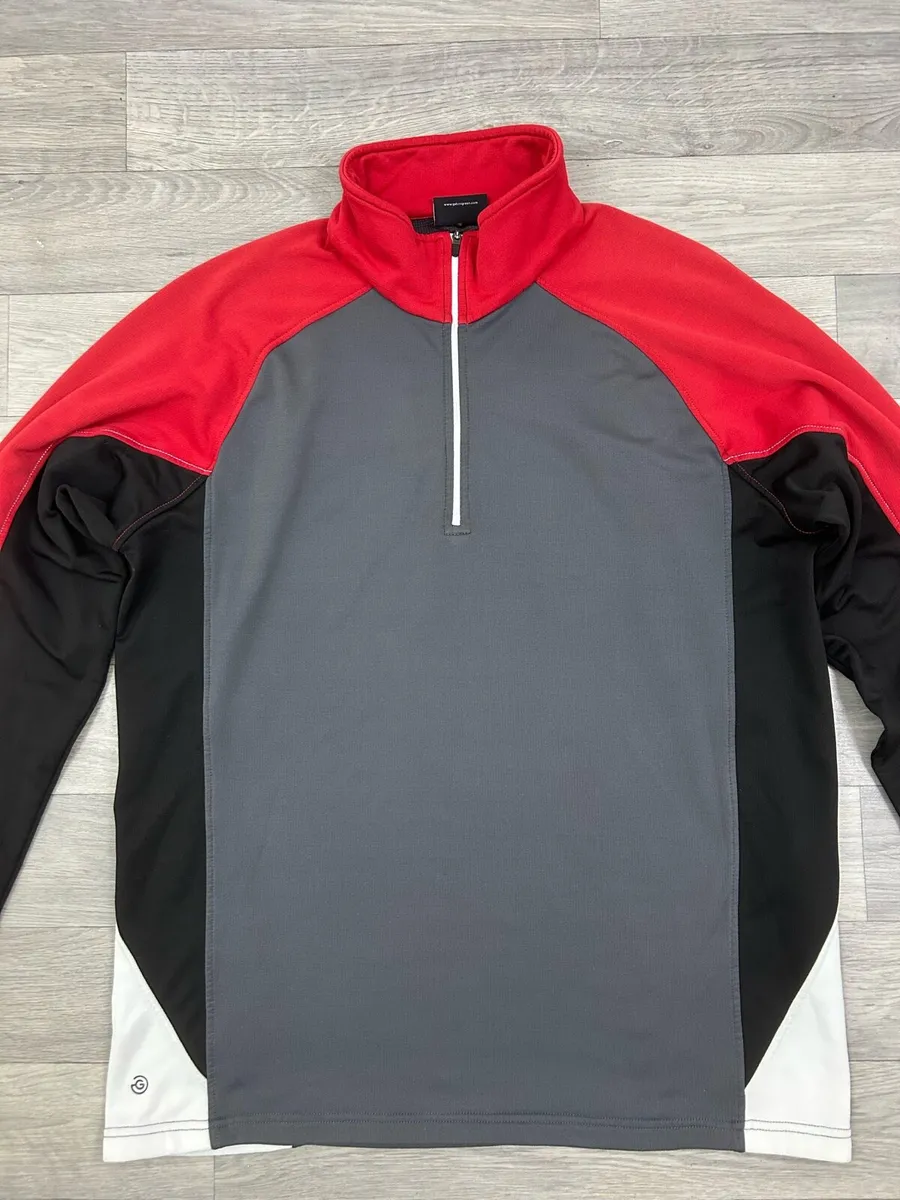 Galvin Green Insula Fleece Half Zip Golf Jumper L - Image 2