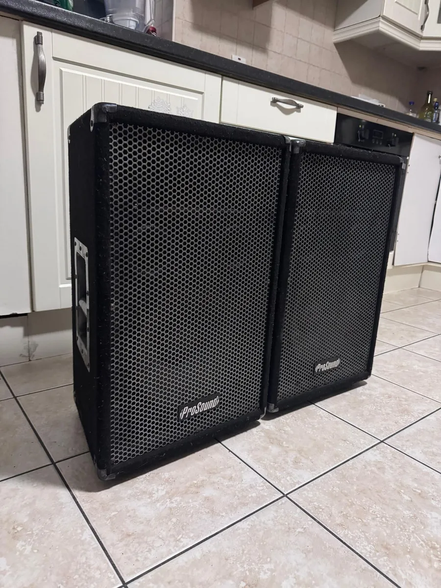 4 Sound speaker with desk and cables - Image 2