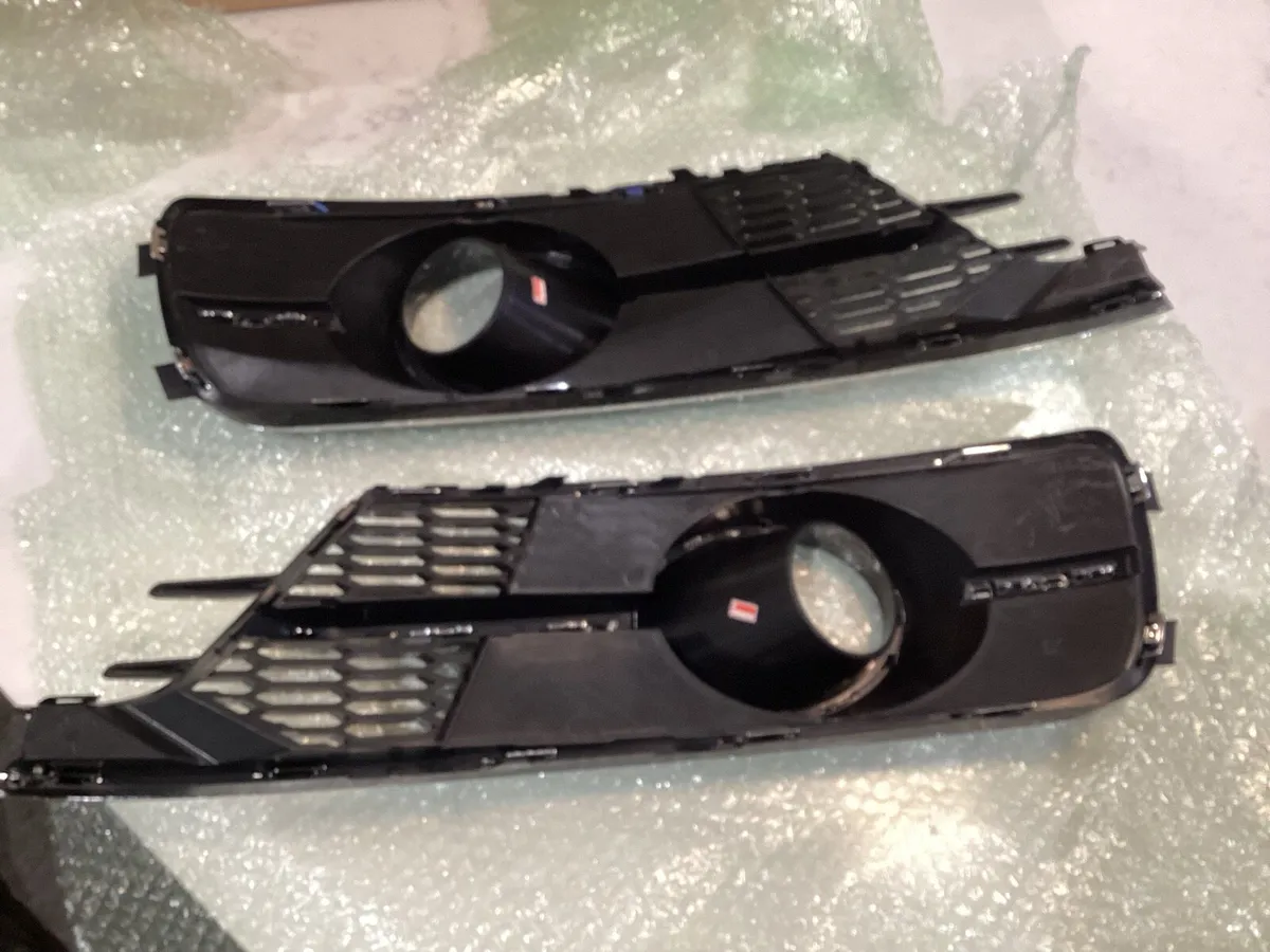 Audi A6 RS6 Style Fog Grilles - Image 2