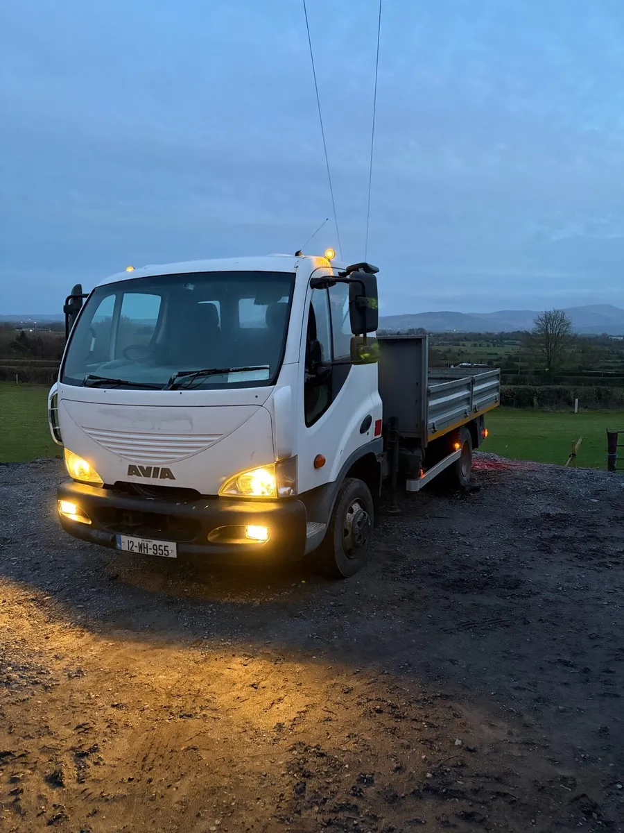 Daewoo Avia 7.5 ton crane hiab - Image 4