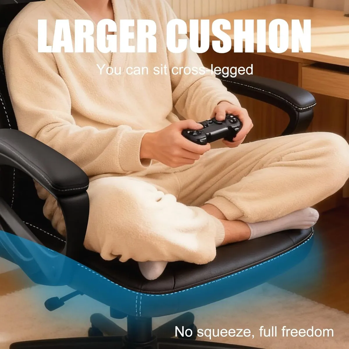 Ergonomic high back seat with breathable mesh - Image 4
