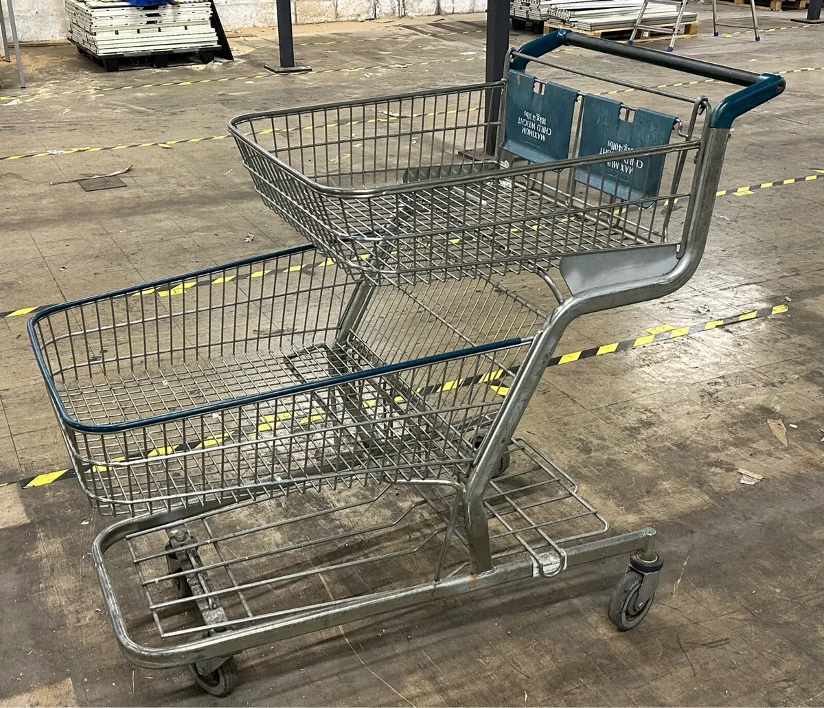 Supermarket Shopping trolley - Image 1