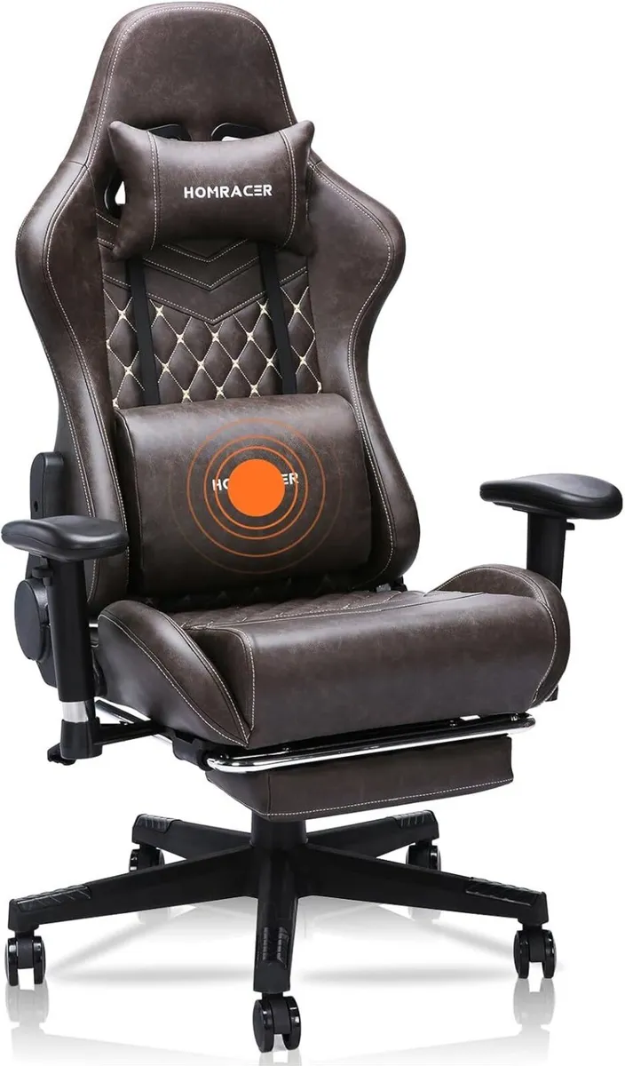 Ergonomic Office Chair Gaming Executive Desk with - Image 1