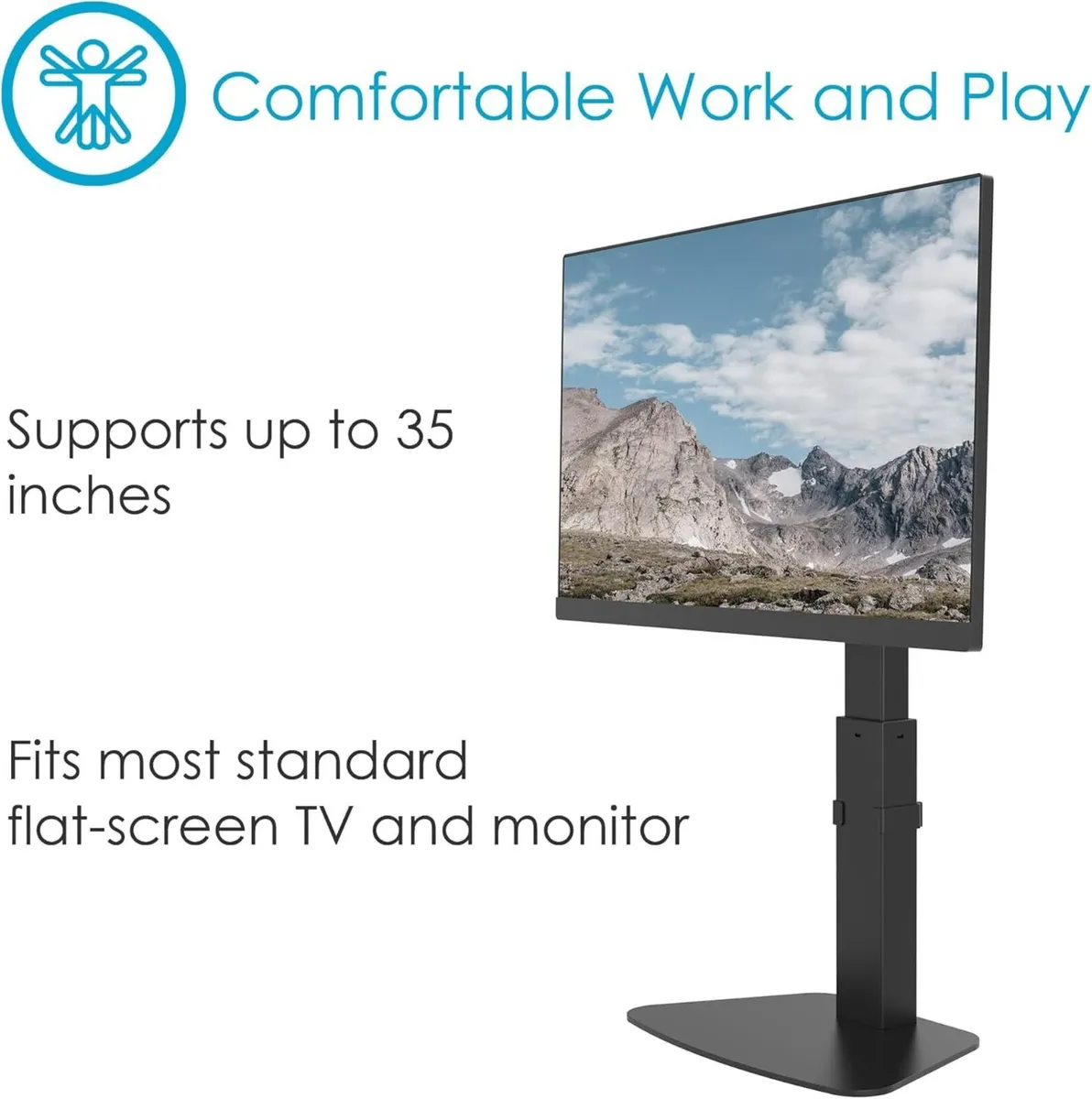 VESA 35 inch Monitor Stand Riser Universal - Image 3