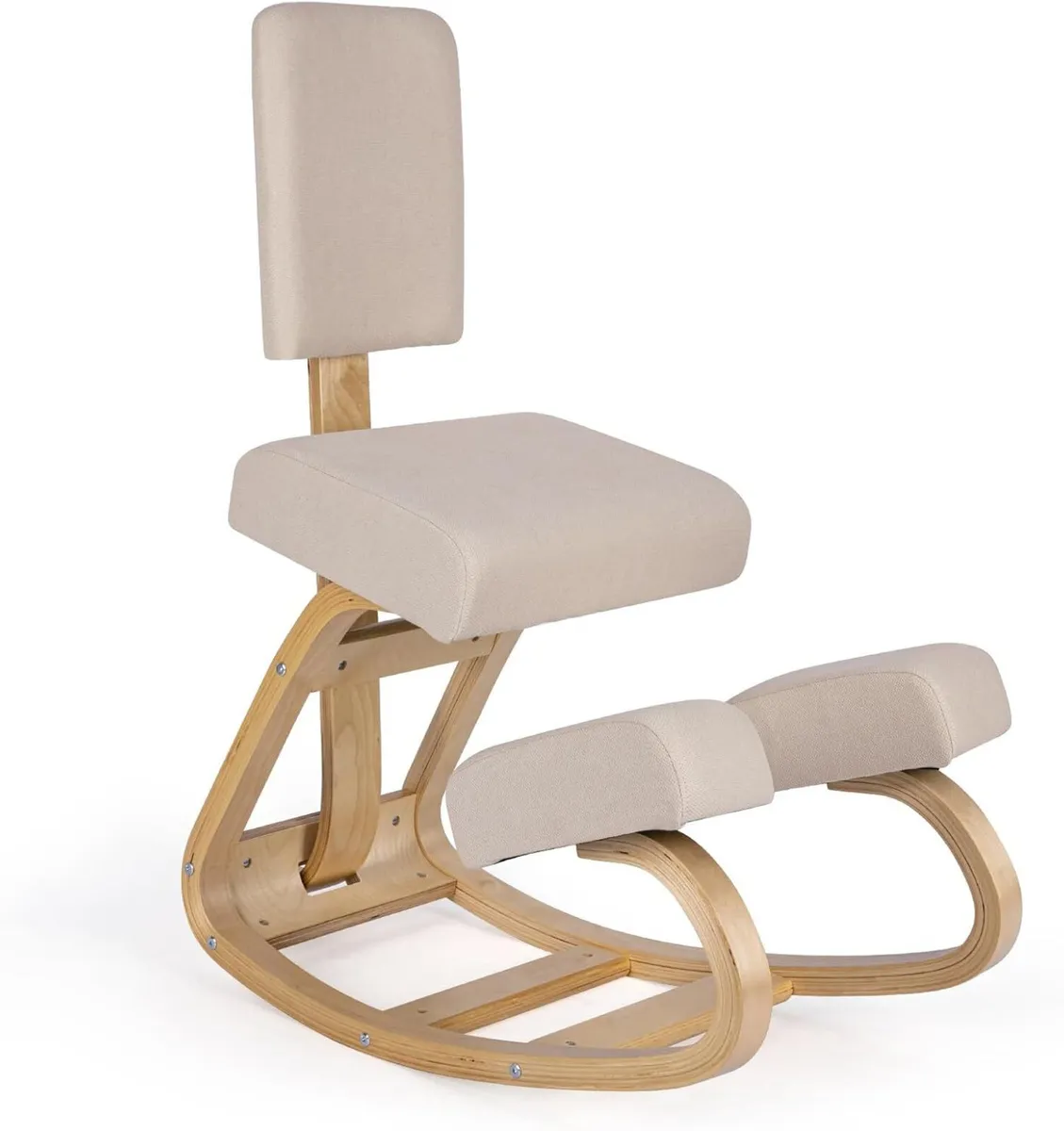 Ergonomic Kneeling Chair with Back Support - Image 1