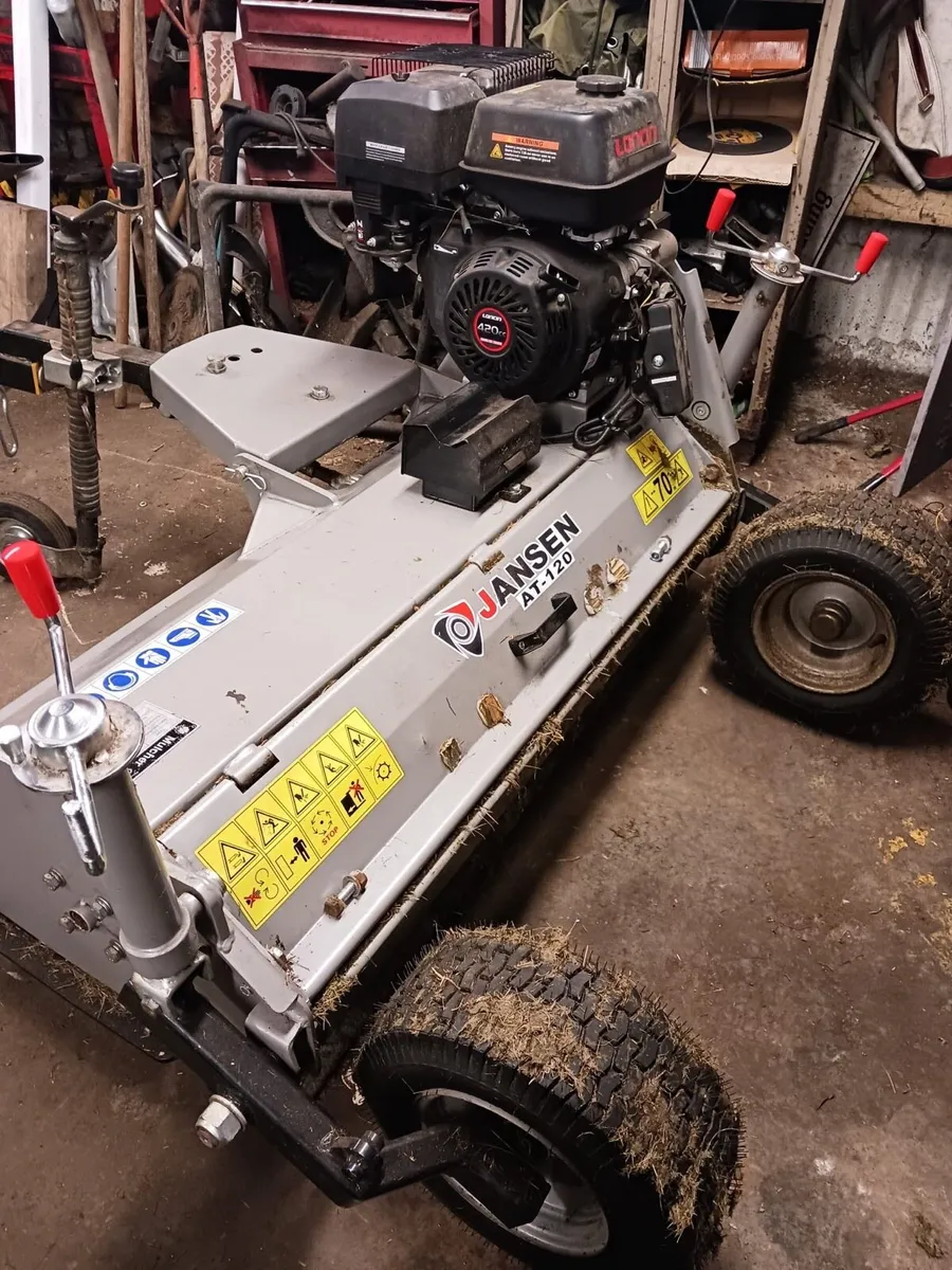 Atv small tractor flail hammer mulcher - Image 4