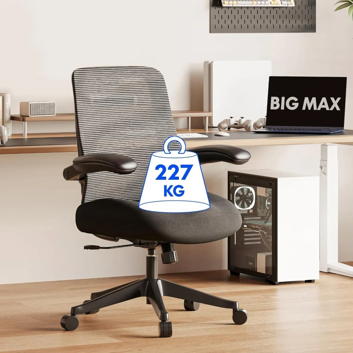 Ergonomic Office Chair for Heavy People 227kg - Image 1