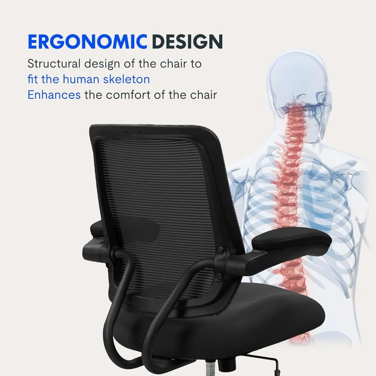 Ergonomic Office Chair for Heavy People 227kg - Image 4