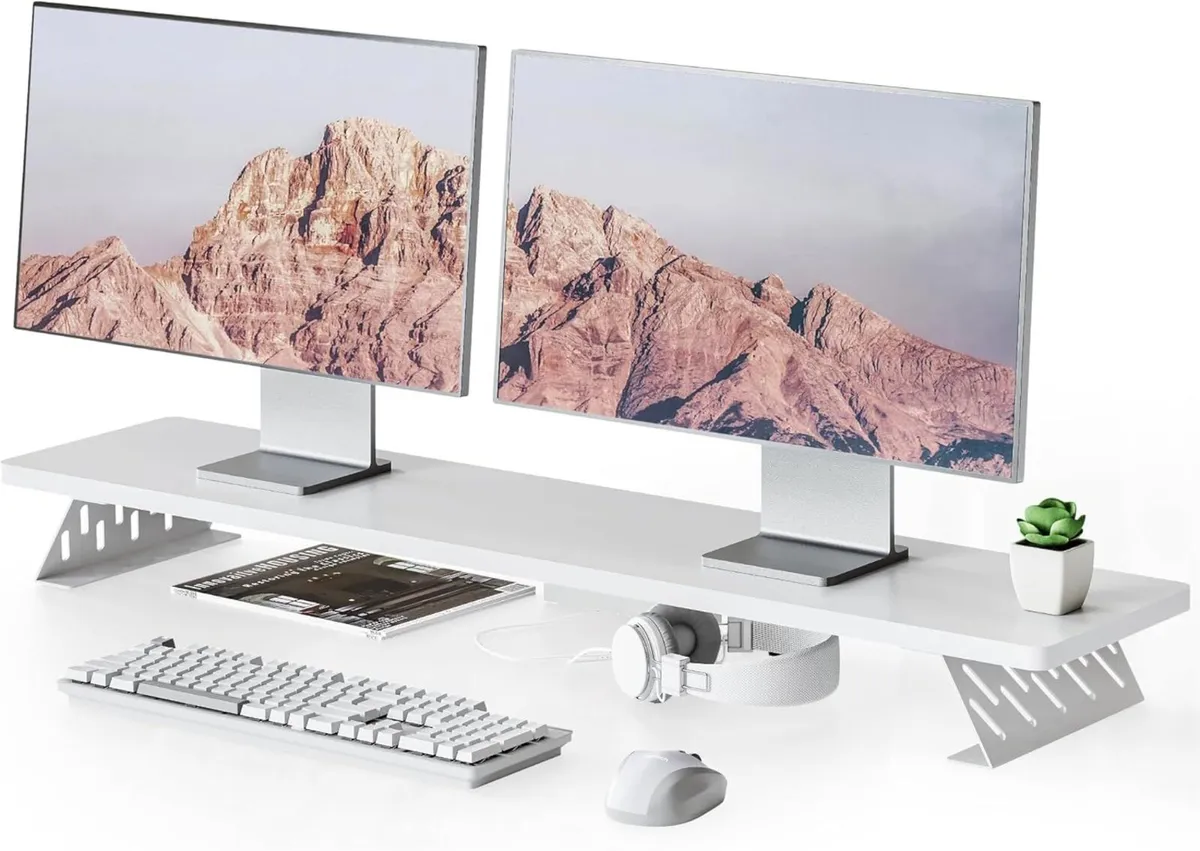 Monitor Stand Riser for Desk Large Computer 2 - Image 1