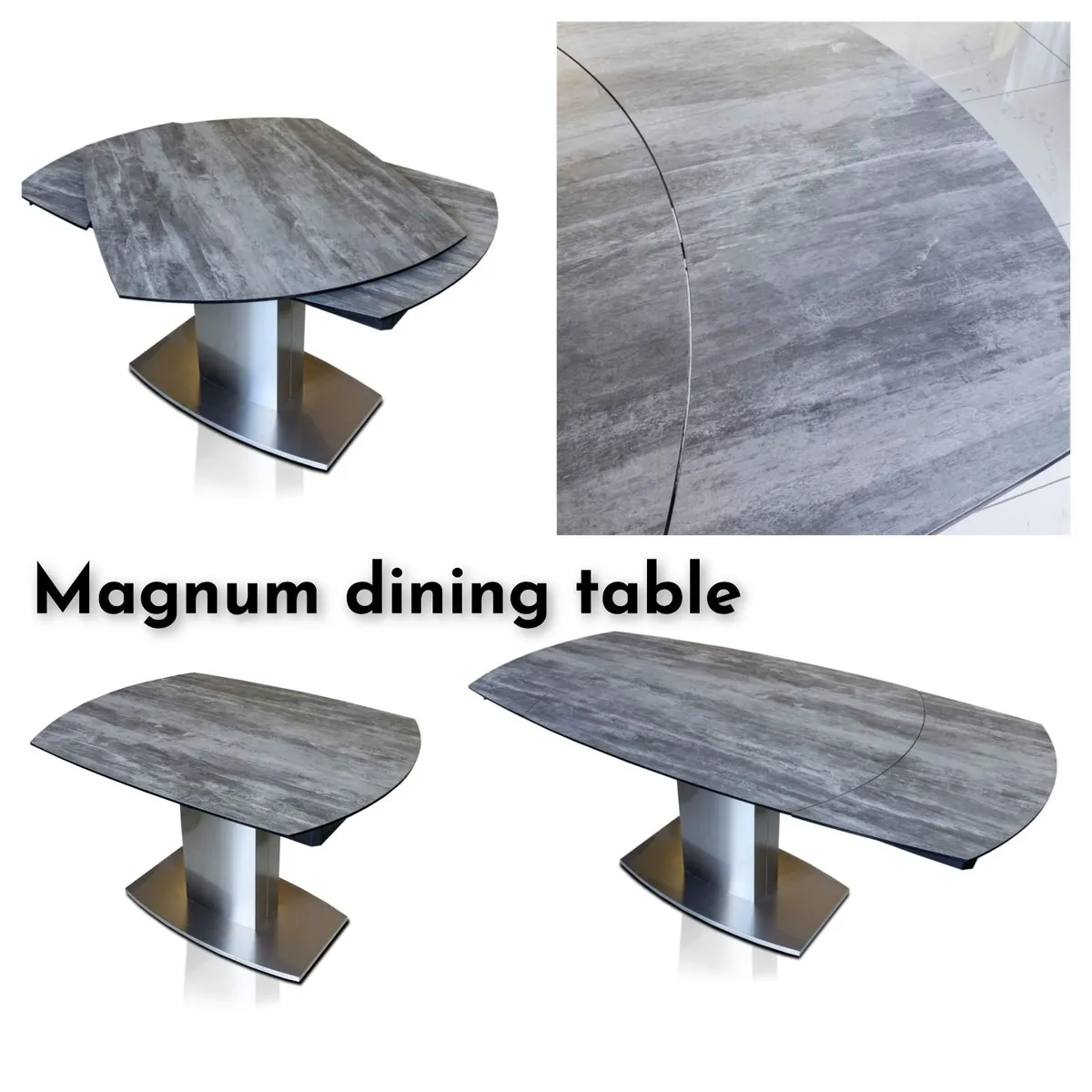 Kitchen Dining Set - Magnum Ceramic & 6 Rota - Image 4