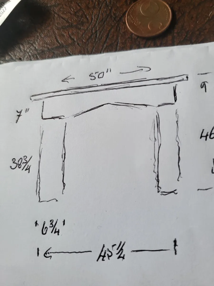 Victorian sandstone fireplace surround - Image 4