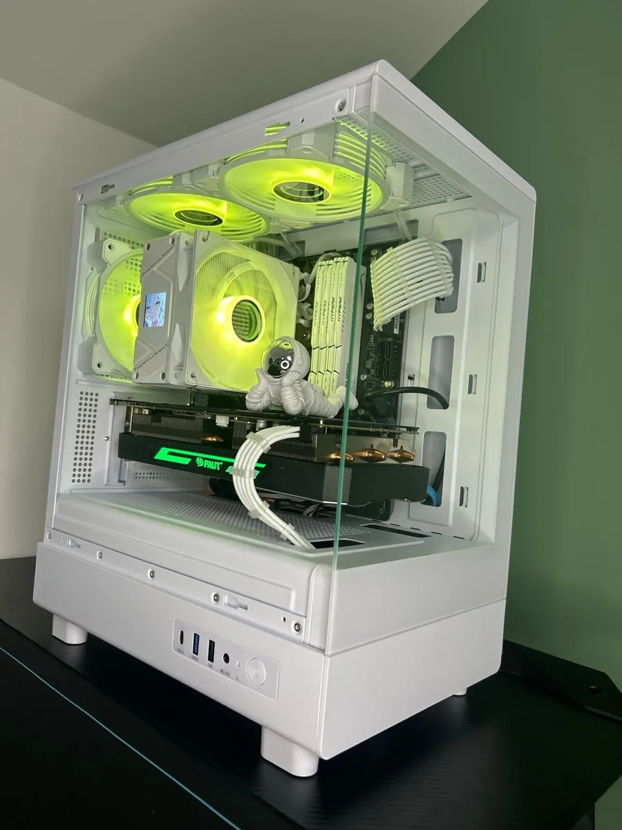 White Custom Built Gaming PC - Image 2