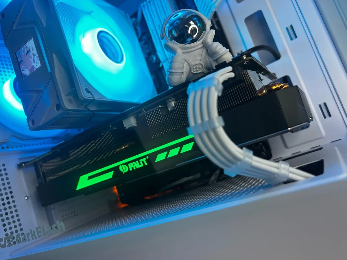 White Custom Built Gaming PC - Image 2