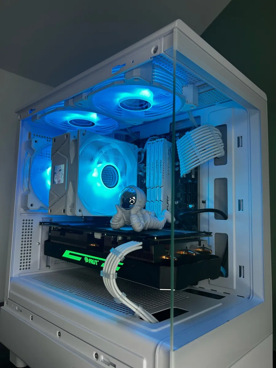 White Custom Built Gaming PC - Image 4