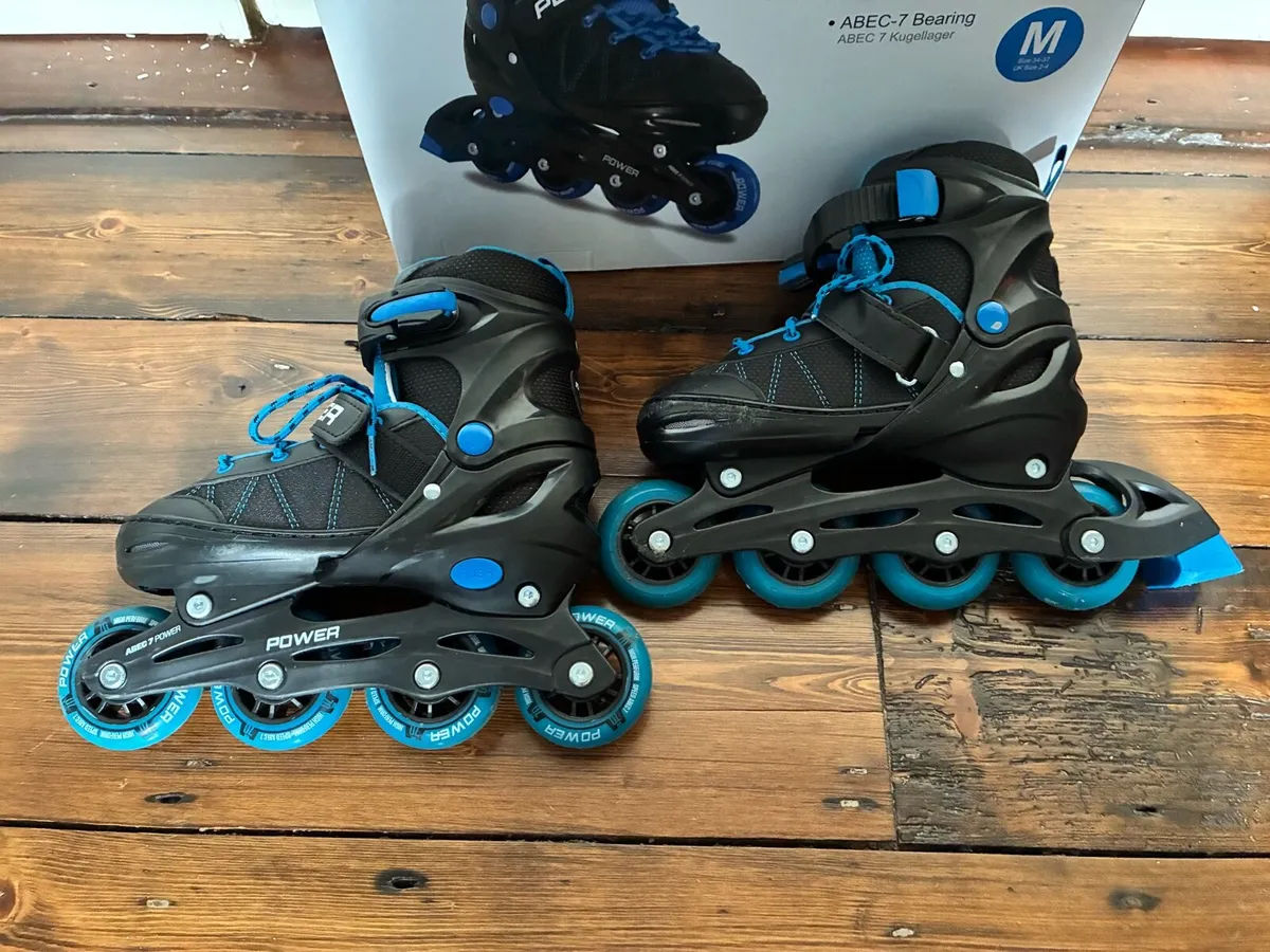 Rollerblades - adjustable size 2-4 - Image 1