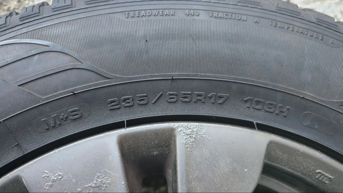 Set of 4 original 17-inch Hyundai alloy wheels - Image 2