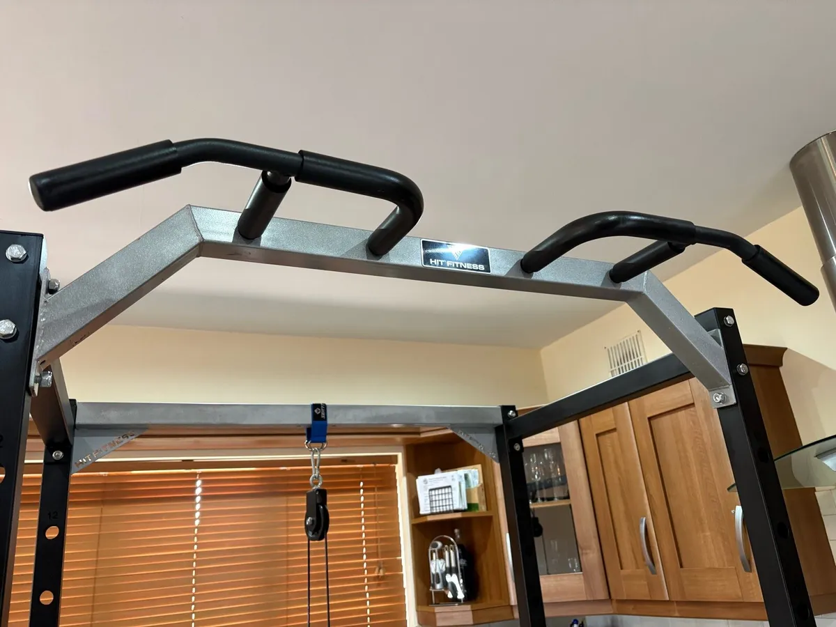 BRILLIANT GYM POWER SQUAT RACK, WEIGHTLIFTING SET! - Image 4