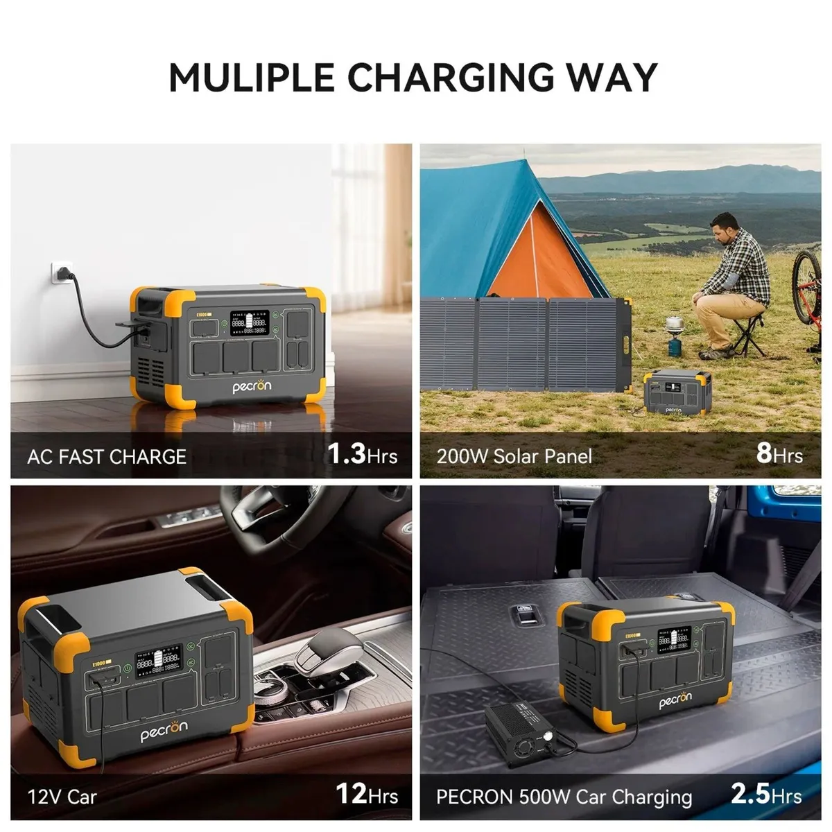 1.8kw Pecron Solar power station E1000LFP - Image 2