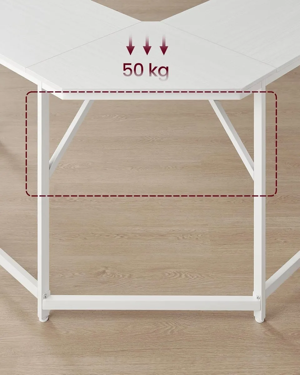 New Maple white office desk - FREE P&P - Image 4