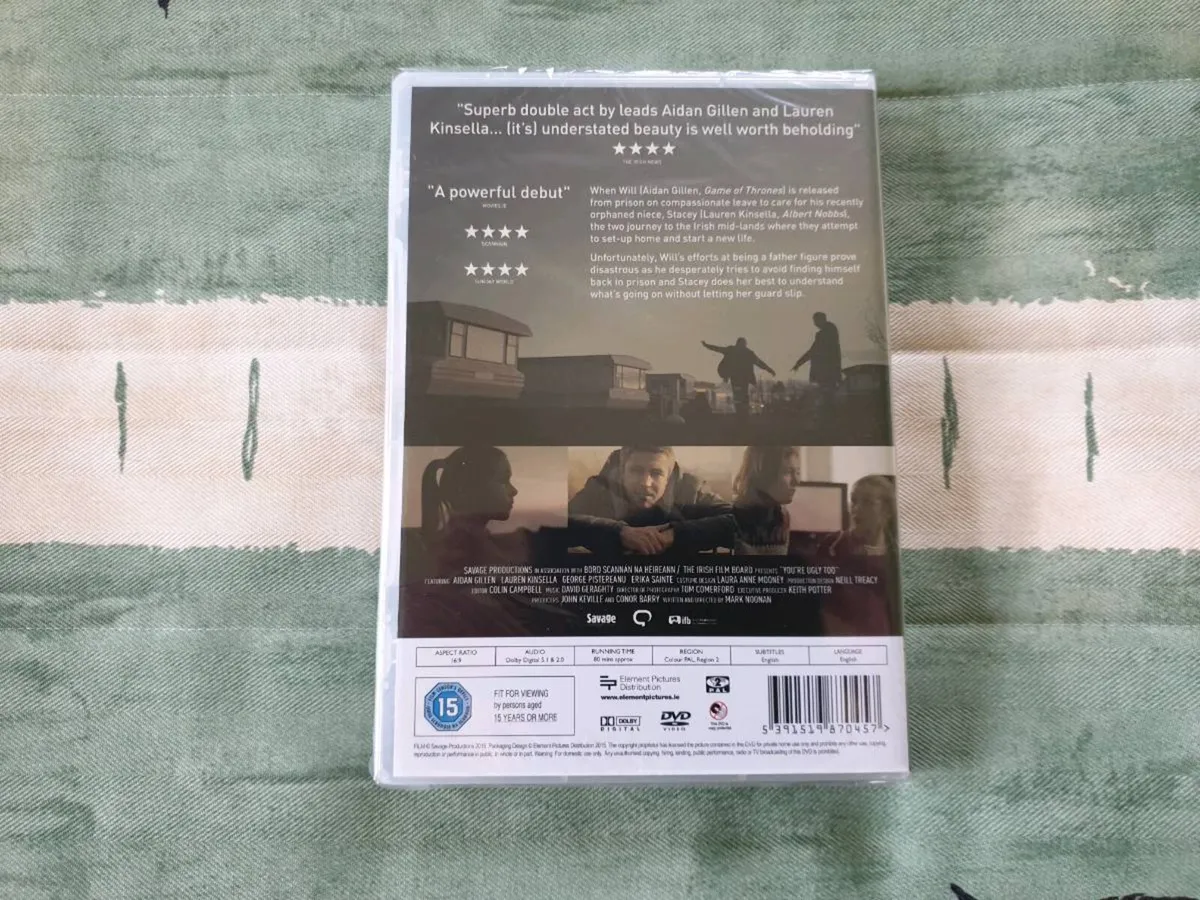 You're Ugly Too 2015 Mark Noonan DVD Aidan Gillen - Image 2