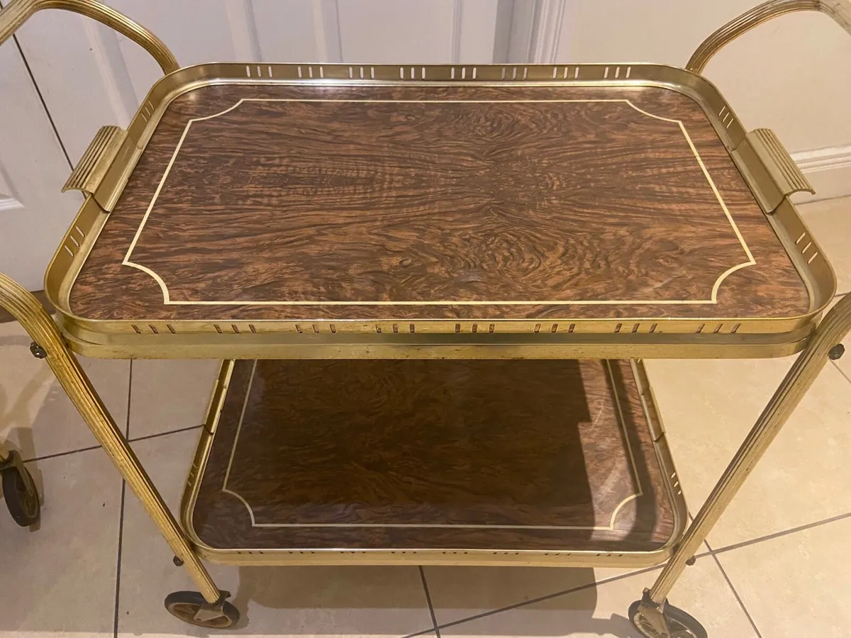 1950s serving drinks trolley’s - Image 3