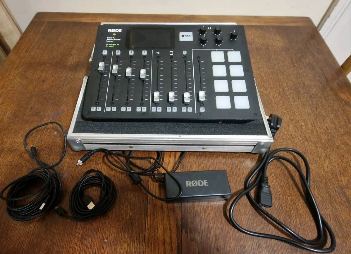 Rode Rodecaster Pro Podcast Studio & Thon Case - Image 1