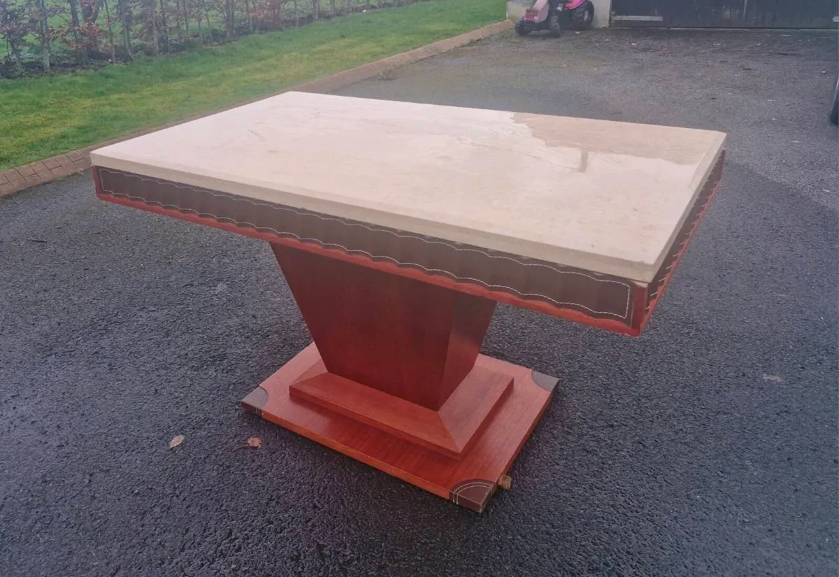 MARBLE TOP TABLE - Image 3