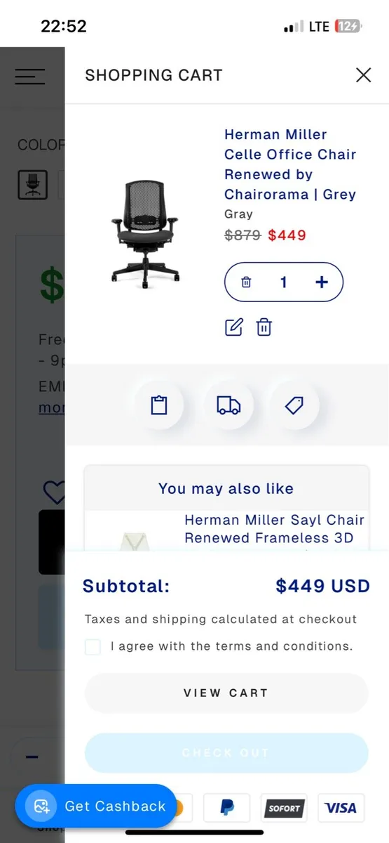 Herman Miller Celle, ergonomic office chair - Image 4