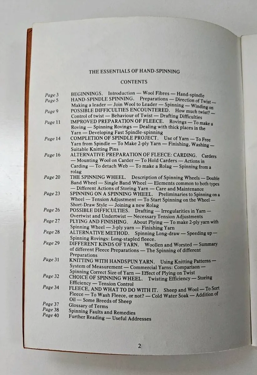 The Essentials of Hand Spinning - Wool Book - Image 3
