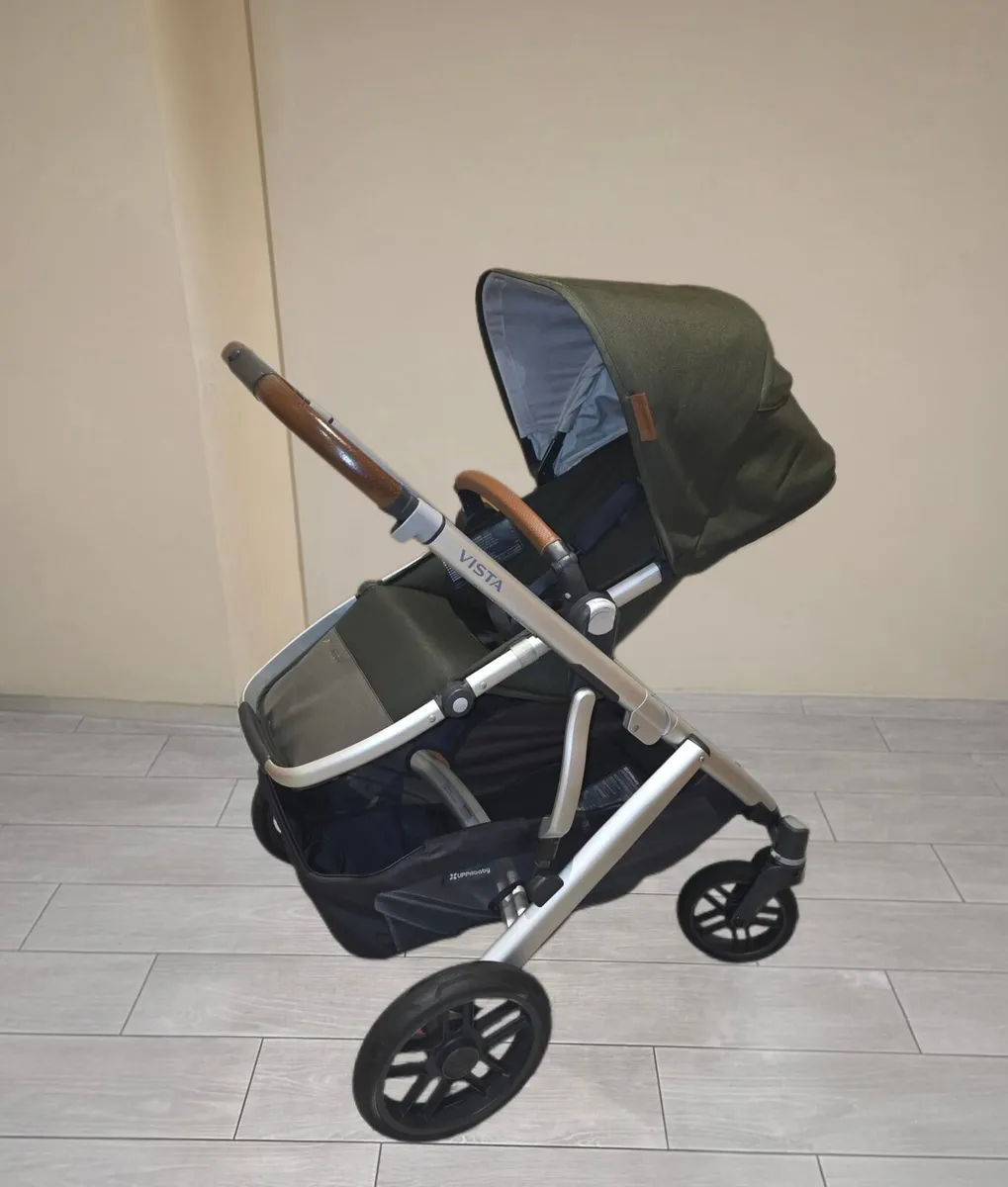 Uppababy Vista stroller V2 IMMACULE - Image 2