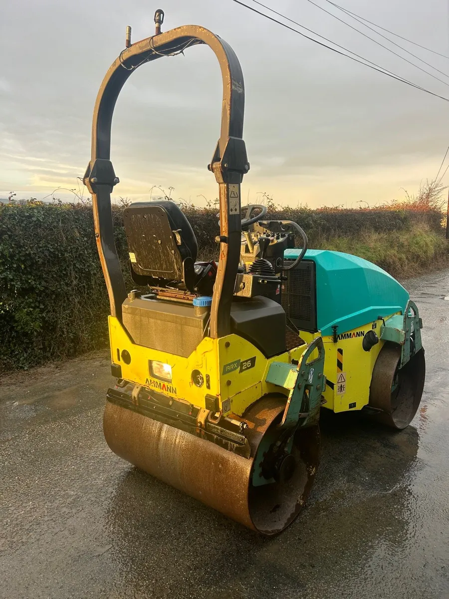 Ammann 120 roller for sale - Image 3