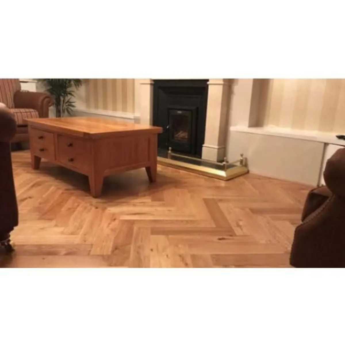 Engineered 5mm Americano Herringbone Flooring - Image 2