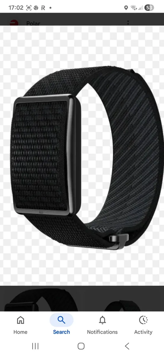 Polar loop whoop fitness tracker with 3 bands - Image 1