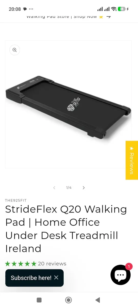 Walking pad Strideflex Q20 - Image 3