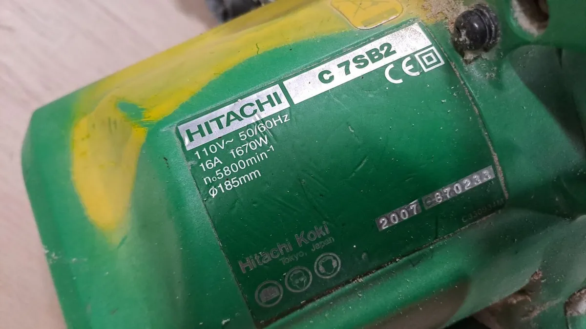 Hitachi Skill Saw (110V) - Image 4