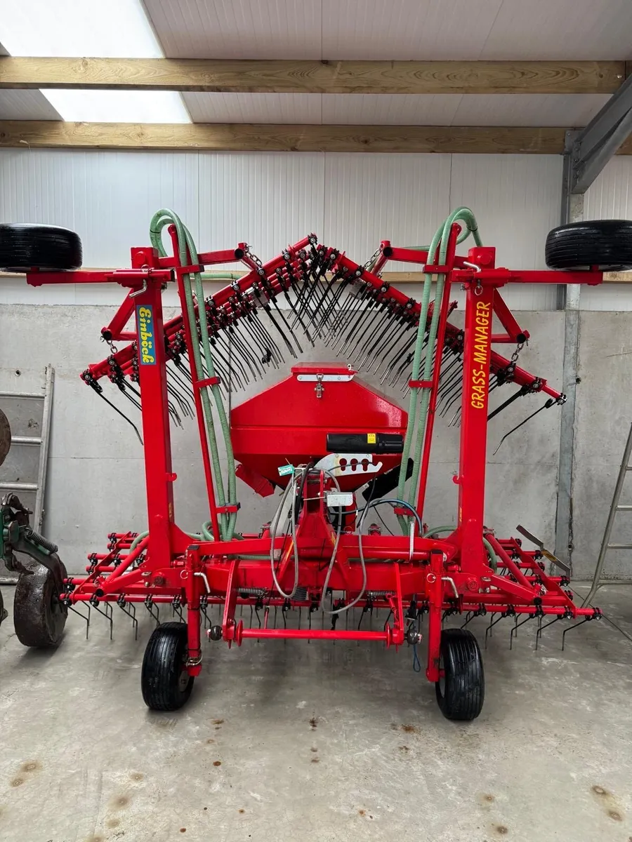 2022 Einbock 6metre STI grass sower - Image 1