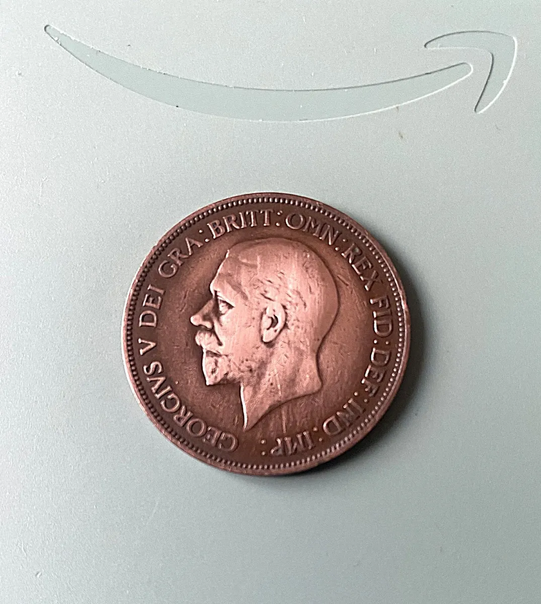 UK Penny, George V. from 1935 - Image 2