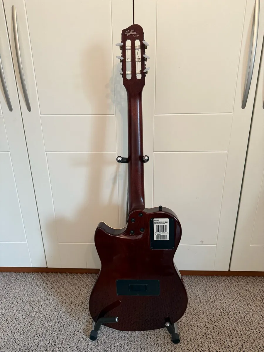 Godin Multiac Nylon Fretless Guitar - Image 2