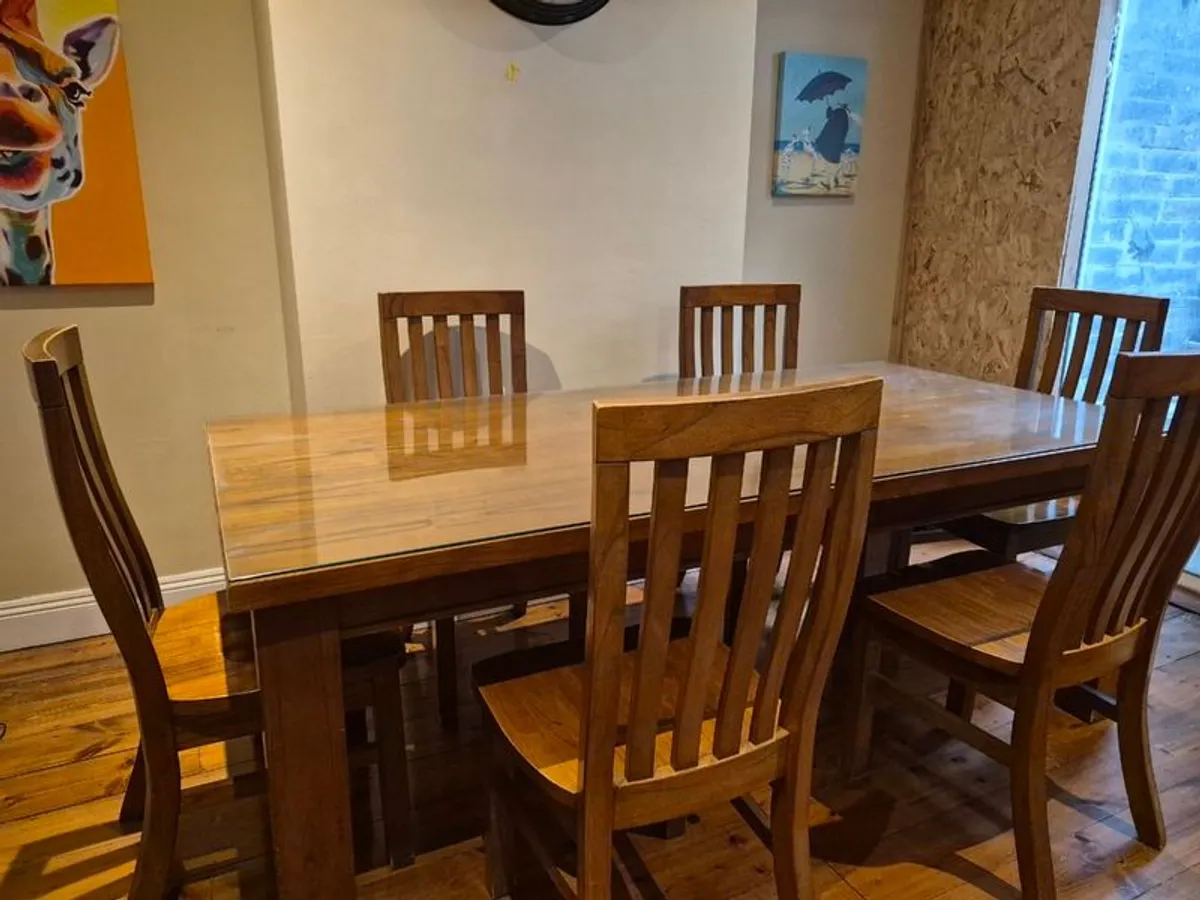 Table and chairs