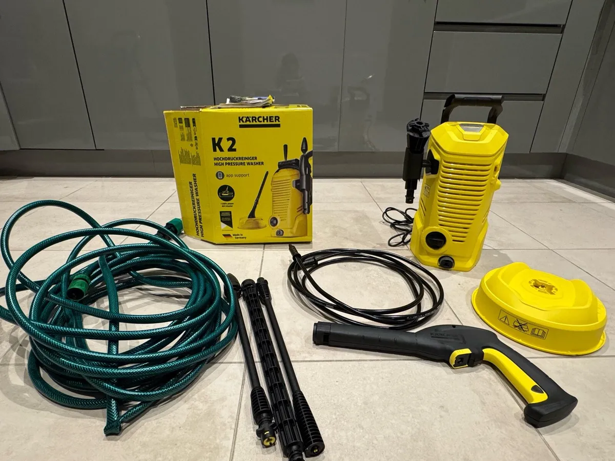 Kärcher K2 Pressure Washer - Full set - Image 1
