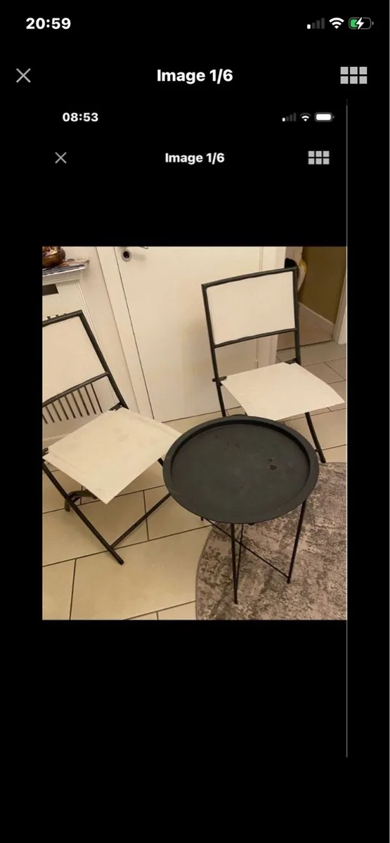 Garden/ Balcony Table & Chairs - Image 1