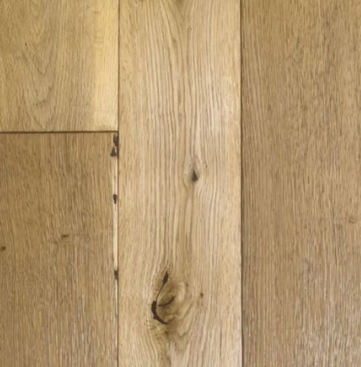 Engineered 4mm Rustic Oak Brushed & Lacq Flooring - Image 1