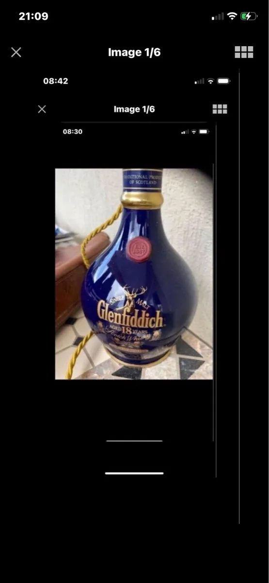 Glenfiddich Ancient Reserve Decanter Lamp - Image 1