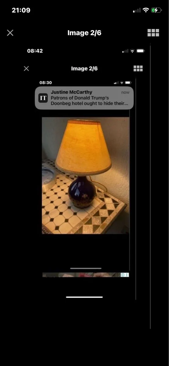 Glenfiddich Ancient Reserve Decanter Lamp - Image 2